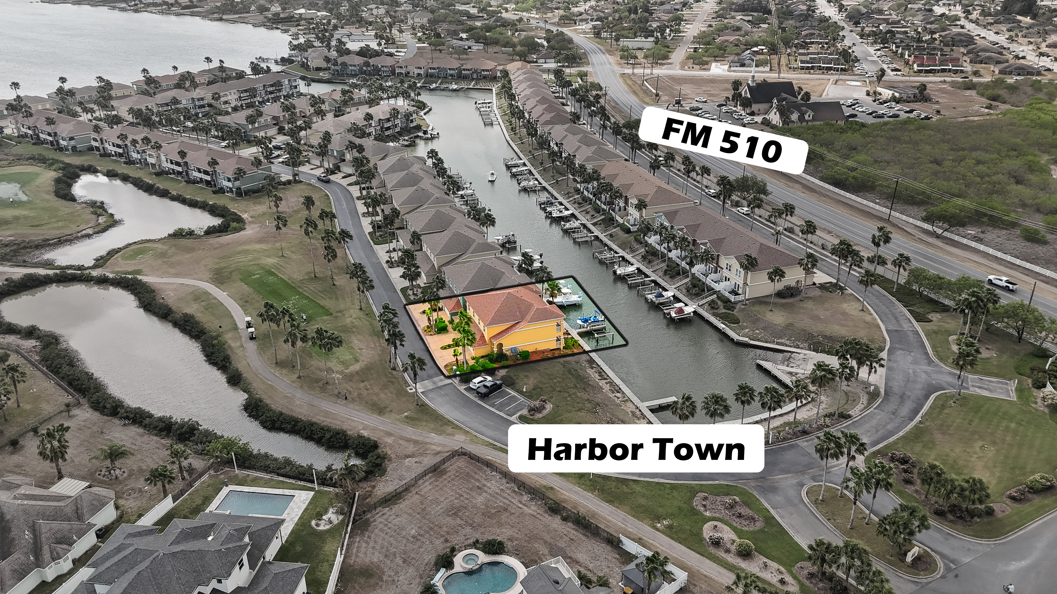 Aerial property photo